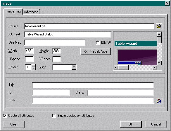 Image Dialog
